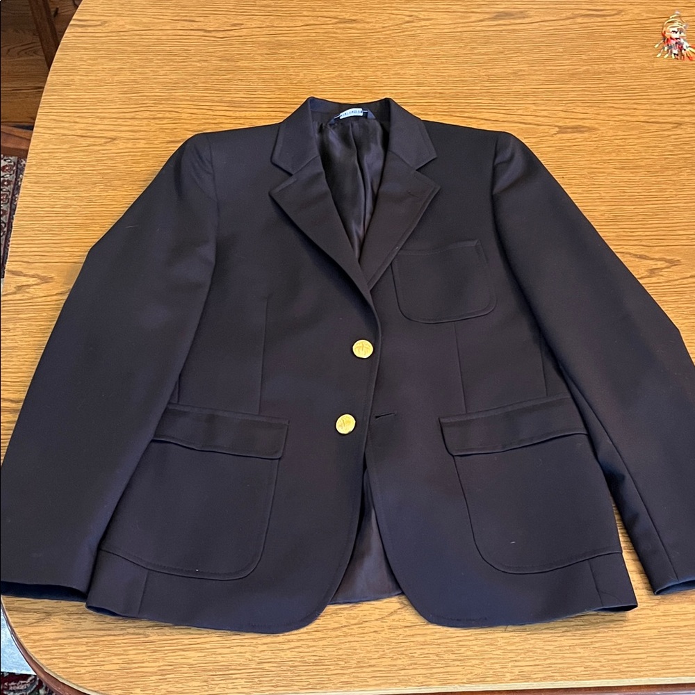 Brooks Brothers Navy Blazer, boys size 14.  100% wool.